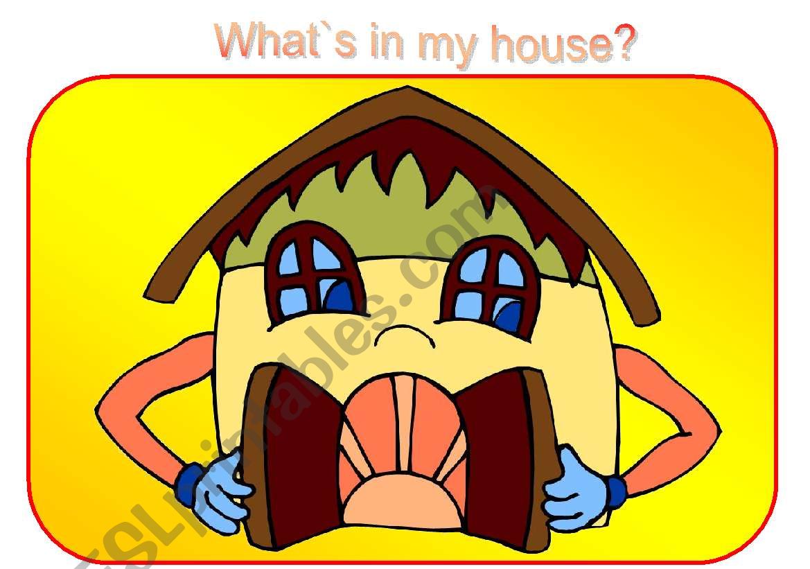What`s in my house - practising furniture with kids (part 1 / 4)
